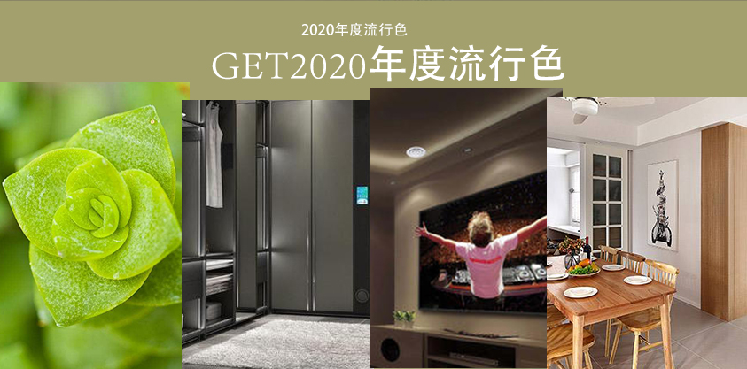 2020年秋冬流行色，板材花色你看好哪款？