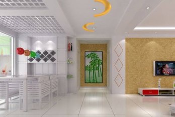 木工吊頂視頻，木工吊頂步驟（效果圖）